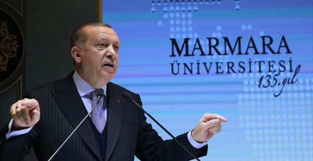 Cumhurbaşkanı Erdoğan, doktoradan doğrudan doçentliğe geçişe ilişkin, "YÖK Başkanımıza bu
