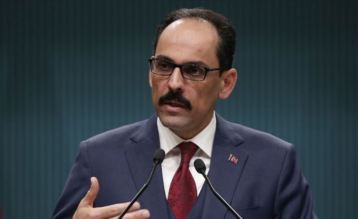 Cumhurbaşkanlığı Sözcüsü Kalın, "Gazze'de bugün barışçıl gösterilere katılan sivil ve