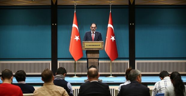 Cumhurbaşkanlığı Sözcüsü Kalın, vize serbestisi ile ilgili, "Bunun 2018 içerisinde