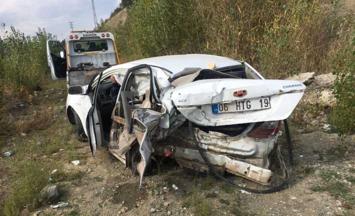 Kastamonu’nun Tosya ilçesinde D-100 karayolunda meydana gelen trafik kazasında 7
