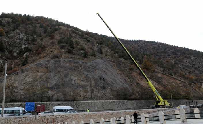 Erzurum-Trabzon karayolunun Gümüşhane şehir