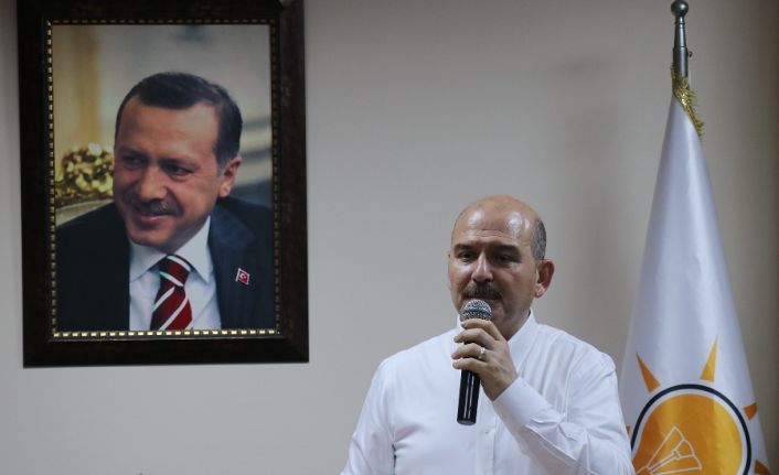 İçişleri Bakanı Süleyman Soylu seçim çalışmaları kapsamında 24 Haziran seçimlerinde