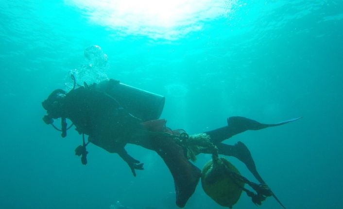 "Denize En Çok Mavi Yakışır” sloganıyla Bodrum Belediyesi Dalış Ekibi