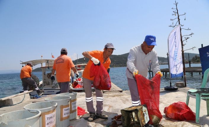 Bodrum Belediyesi’nin 4 yıldır sürdürdüğü sosyal sorumluluk projesi “Denize en
