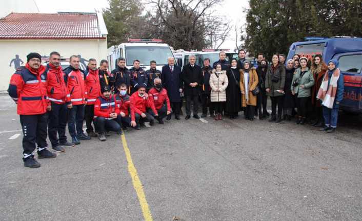 Okullarda Deprem Anı ve Tahliye Tatbikatı Düzenledi