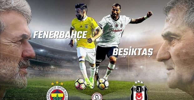 Beşiktaş ile Fenerbahçe arasındaki 22'si Süper Lig, 2'si Türkiye Kupası,