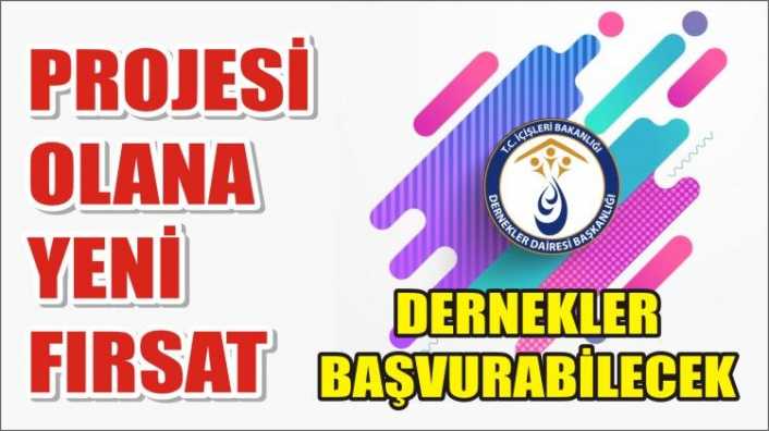 Derneklere Proje Desteği İçin Başvurular Başladı İçişleri Bakanlığı Sivil Toplumla İlişkiler Genel Müdürlüğü 2019 Yılı Proje