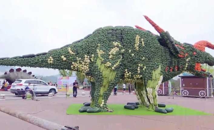 Çin’in Guizhou eyaletinde ilk kez gerçekleştirilen Ulusal Hayat Festivali’nde sergilenen