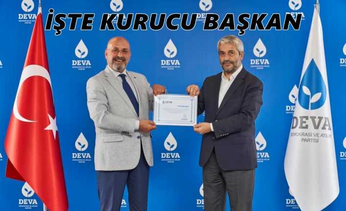 Demokrasi ve Atılım Partisi (DEVA) Erzincan İ Kurucu Başkanlığı’na Mehmet