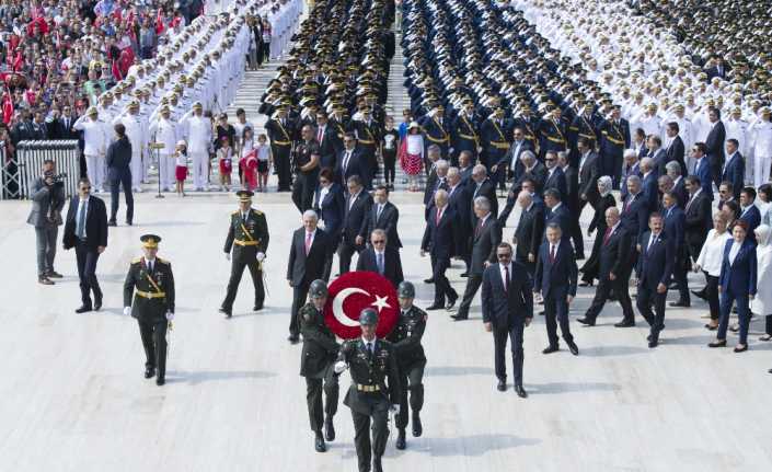 Cumhurbaşkanı Recep Tayyip Erdoğan, 30 Ağustos Zafer Bayramı’nın 96’ncı yıl