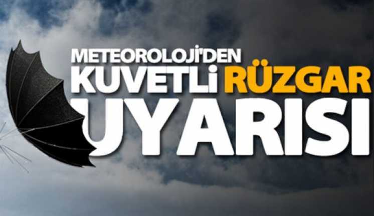 Erzincan Valiliği'nden yapılan açıklamada, 16-18 Şubat tarihleri arasında kuvvetli rüzgar