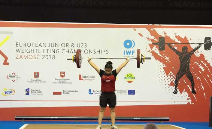 Gençler ve 23 Yaş Altı Avrupa Halter Şampiyonası’nda 75 kiloda