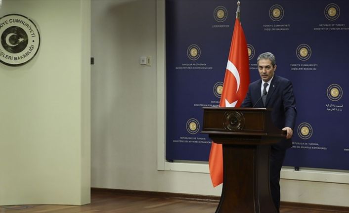 Dışişleri Bakanlığı Sözcüsü Aksoy, Uluslararası Kızılhaç Komitesi Başkanı Maurer'in Türk