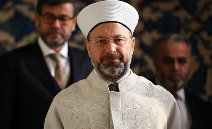 Diyanet İşleri Başkanı Erbaş, "Milletimize de buradan çağrıda bulunuyorum; onlar