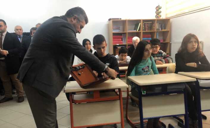 Diyanet’in "Hediyem Kur’an Olsun" projesi kapsamında İmam Hatip Orta okulu