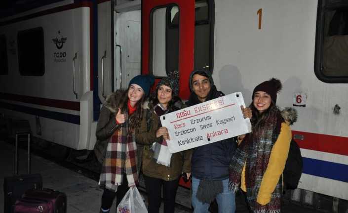 TCDD’nin Ankara-Kars arası Doğu Ekspresi seferlerine ilgi sosyal medya sayesinde