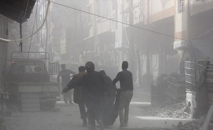 Beşşar Esed rejimi ve destekçilerinin, Doğu Guta'ya yönelik aralıksız bombardımanlarında