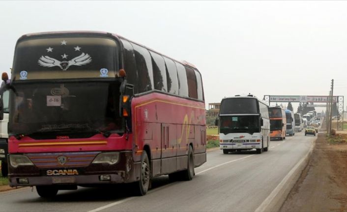 Suriye'de Beşşar Esed rejiminin ablukasındaki Doğu Guta bölgesinde muhaliflerin kontrolündeki