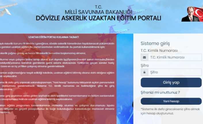 Milli Savunma Bakanlığı, ‘dövizle askerlik’ başvurularının başladığını duyurdu.