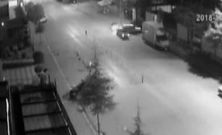 Isparta’da drift yaparken maddi hasarlı kazaya karışan otomobil sürücüsüne 5