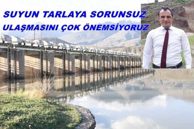 DSİ Genel Müdürlüğü ülke tarımına hizmet etmeye, suyu toprakla buluşturmaya