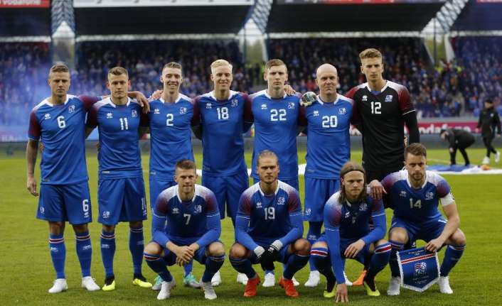 İzlanda Milli Futbol Takımı Rusya’da düzenlenecek olan Dünya Kupası’nda bir