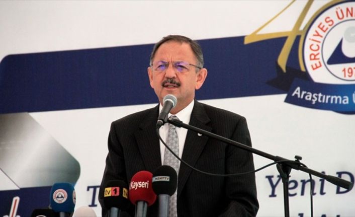 Çevre ve Şehircilik Bakanı Özhaseki, "Son 4-5 yıl içerisinde dünyada