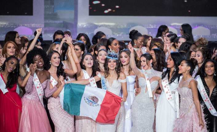 Çin’in Sanya kentinde düzenlenen Miss World 2018 Güzellik Yarışmasının birincisi,