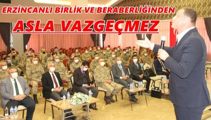 çişleri Bakanlığı tarafından Erzincan’da güvenlik korucularına yönelik düzenlenen hizmet içi