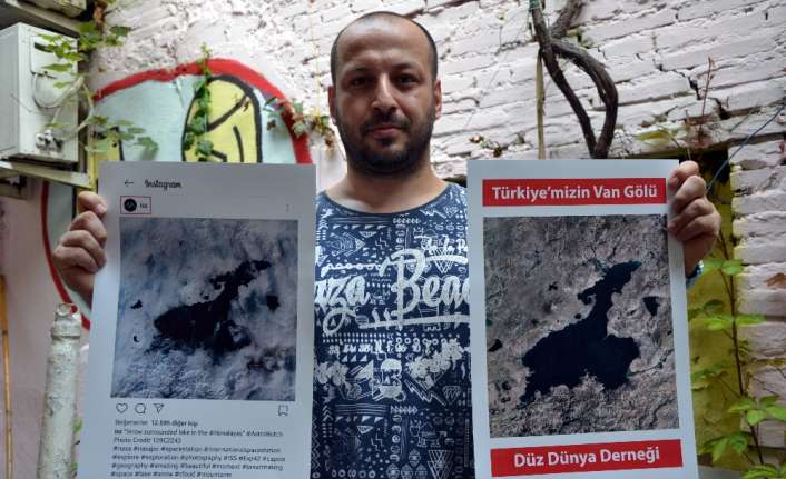 Düz Dünya Derneği Başkanı Doğukan Özkan, Uluslararası Uzay İstasyonu’nun (ISS)