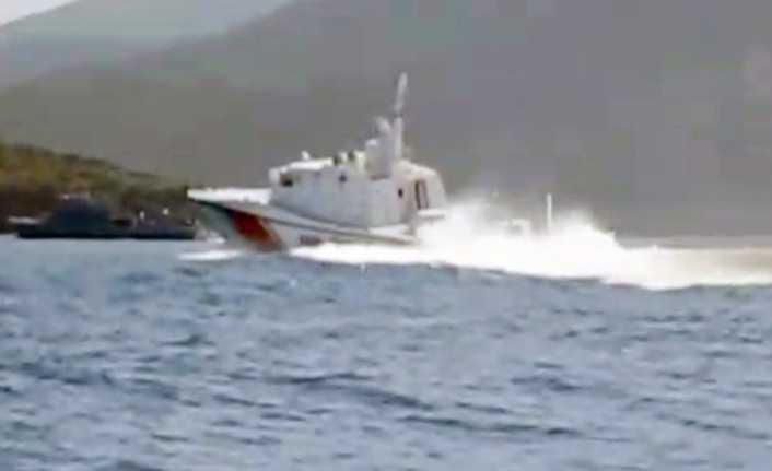 Ege Denizi’nde Yunan askeri gemisinin Türk karasularını ihlali nedeniyle hareketli