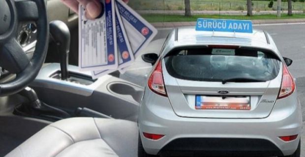 Milli Eğitim Bakanlığı'nca, ehliyet alacak adaylara uygulanan direksiyon uygulama sınavı