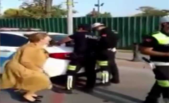 İstanbul Fatih’te aracını ehliyetsiz kullanan bir kadın öğretmen, Trafik Denetleme