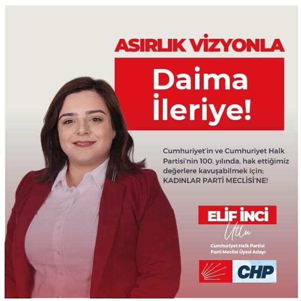 Erzincan'da uzun yıllar CHP teşkilatlarında siyaset yapan Elif İnci Utlu,
