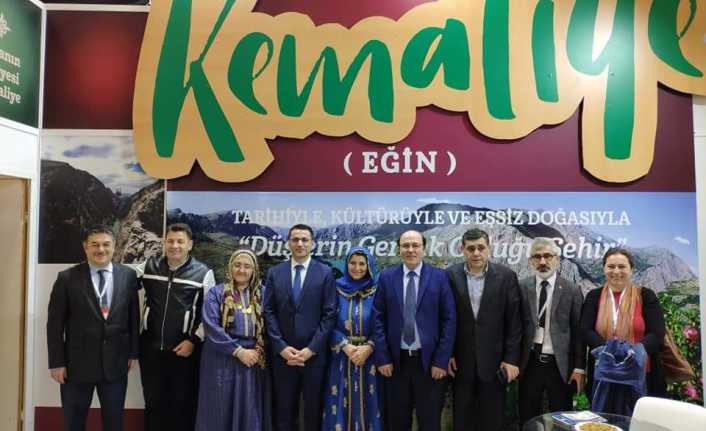 EMITT Fuarının gözdesi Kemaliye ve Kemah Dünyanın en büyük beş Fuarı arasında gösterilen, EMITT 2019 Doğu