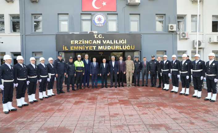 Emniyet Genel Müdürü Mehmet Aktaş, Erzincan’da Ziyaretlerde Bulundu