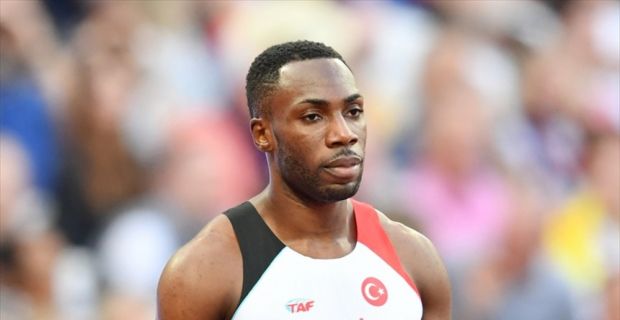Dünya Salon Atletizm Şampiyonası'nda piste çıkan milli atlet Barnes, erkekler