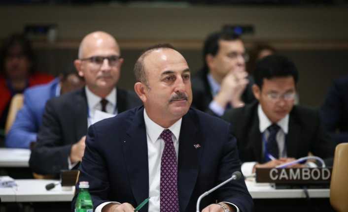 Birleşmiş Milletler Genel Kurulu toplantısı dolayısıyla ABD’de bulunan Dışişleri Bakanı