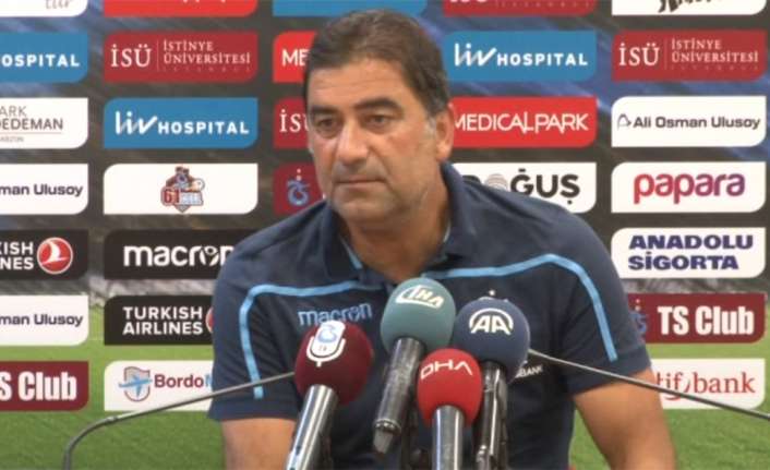 Trabzonspor Teknik Direktörü Ünal Karaman, oynadıkları Cagliari maçı için en