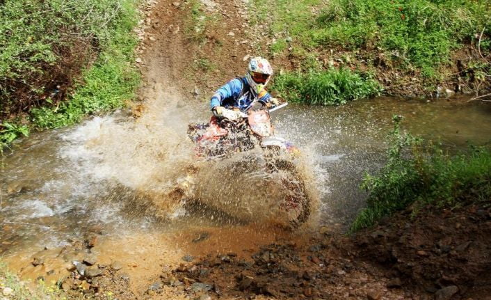 Muğla’nın Fethiye ilçesinde düzenlenen Türkiye Enduro ve ATV Şampiyonası 1.