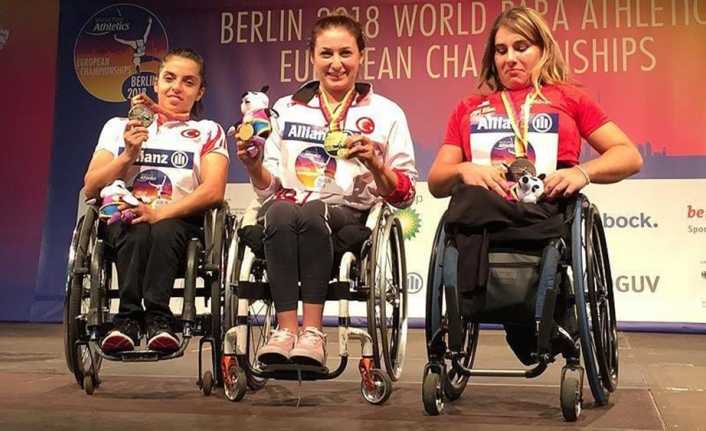 Berlin 2018 Para Atletizm Avrupa Şampiyonası’nda Türkiye’yi temsil eden Bağcılar