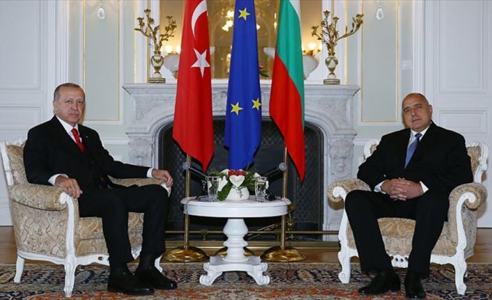 Cumhurbaşkanı Erdoğan, Bulgaristan Başbakanı Borisov'u kabul etti.