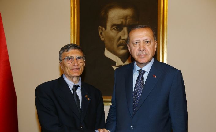 Cumhurbaşkanı Recep Tayyip Erdoğan, Nobel Kimya Ödülü sahibi bilim adamı