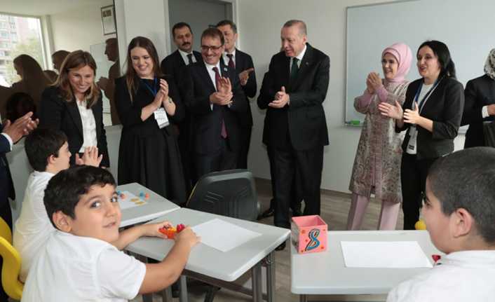 Cumhurbaşkanı Recep Tayyip Erdoğan, açılışını gerçekleştiği Küçükçekmece Gülseren Özdemir Özel