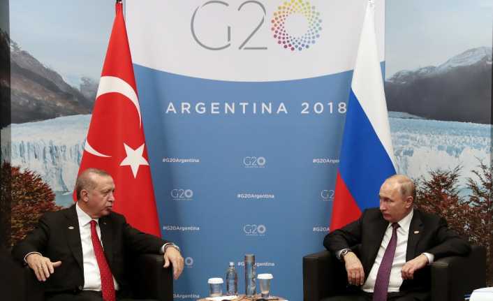 G20 Liderler Zirvesi programı kapsamında Cumhurbaşkanı Recep Tayyip Erdoğan, Rusya
