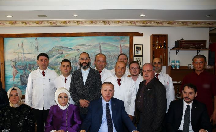 Cumhurbaşkanı Recep Tayyip Erdoğan, Yeditepe Bienali’nin açılışının ardından Sultanahmet’teki tarihi