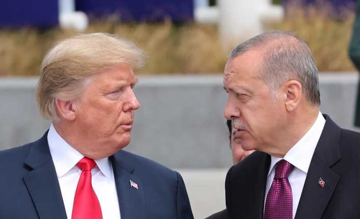 Cumhurbaşkanı Recep Tayyip Erdoğan, ABD Başkanı Donald Trump’la bir telefon