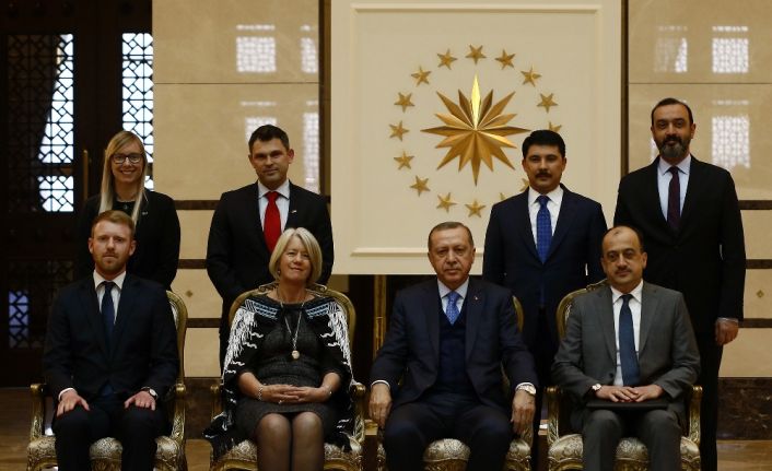 Cumhurbaşkanı Recep Tayyip Erdoğan, Yeni Zelanda Büyükelçisi Wendy Jane Hinton’u