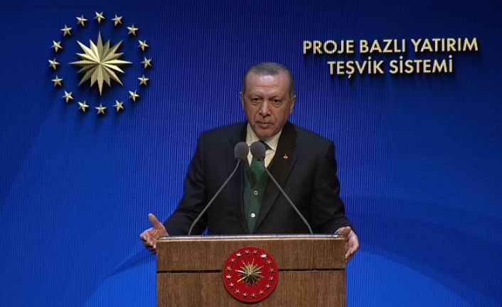 Cumhurbaşkanı Erdoğan, “Bizim faiz oranlarını aşağı düşürmedikten sonra, yatırım dedim,