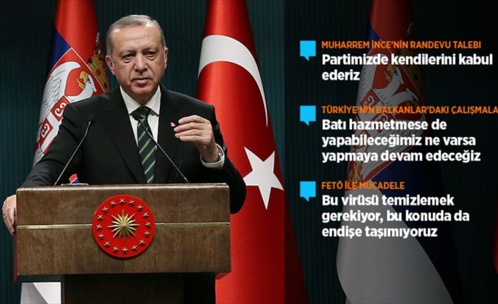 Cumhurbaşkanı Erdoğan, CHP'nin cumhurbaşkanı